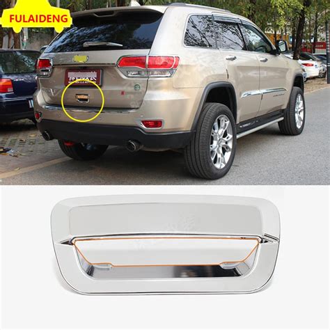 For Jeep Grand Cherokee 2014 2018 ABS Chrome Rear tail door handle bowl ...