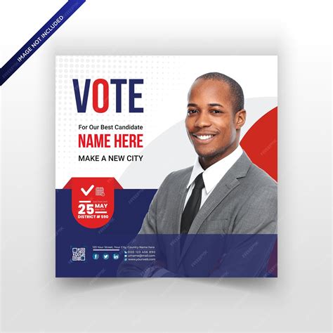 Premium Vector | Political Election Social Media Post and Web Banner or ...