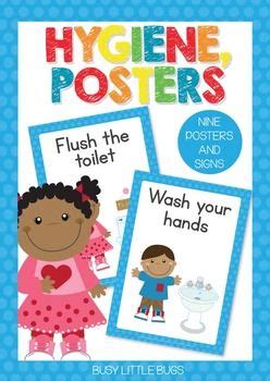 Bathroom Hygiene Posters | Free classroom printables, Free classroom ...