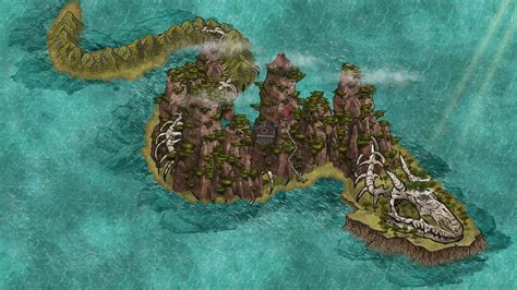 Snake island | Inkarnate - Create Fantasy Maps Online