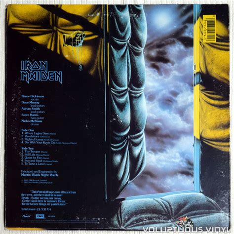 Iron Maiden ‎– Piece Of Mind (1983) Vinyl, LP, Album – Voluptuous Vinyl ...