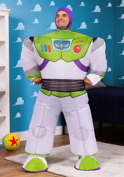 Toy Story Buzz Lightyear Inflatable Costume for Adults