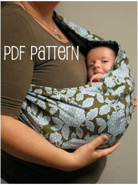 Baby Sling Beginner Friendly Project Pattern - Etsy