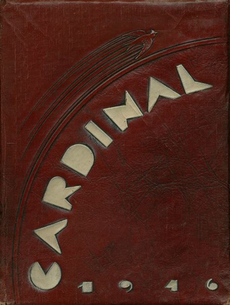 1946 yearbook from Bagley High School from Tahlequah, Oklahoma for sale