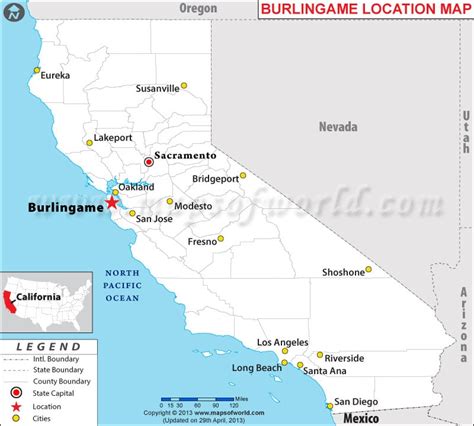 Where is Burlingame, California