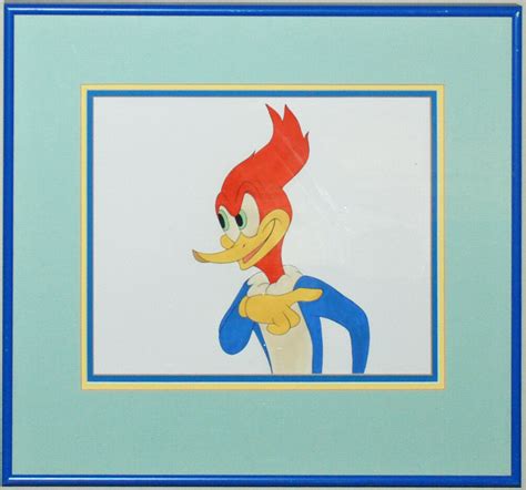 Original Walter Lantz Production Cel Featuring Green Eyed Woody ...