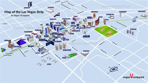 Printable Las Vegas Strip Map