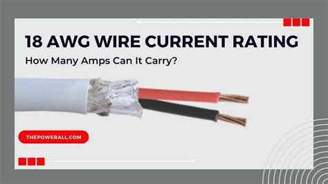 18 Gauge Wire Amp Rating: How Many Amps Can It Carry?