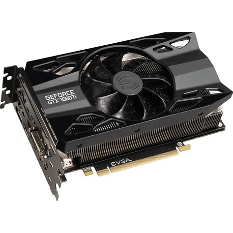 EVGA GeForce GTX 1660 Ti XC Black Gaming Graphics 06G-P4-1261-KR