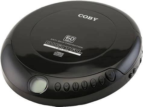 COBY Portable Compact Anti-Skip CD Player – Lightweight & Shockproof ...