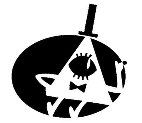 Gravity Falls: Bill Cipher (Free Pumpkin Stencil - Pumpkin Pattern ...