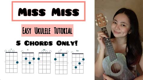 Miss Miss by Rob Deniel | Easy Ukulele Tutorial - YouTube