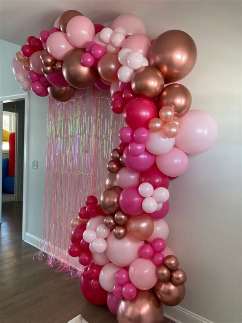 Pretty Pink Balloons for a Columbus, NJ Barbie Party | The Great Inflator