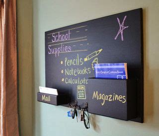 Small Mail Organizer Chalkboard - Contemporary - Bulletin Boards And ...