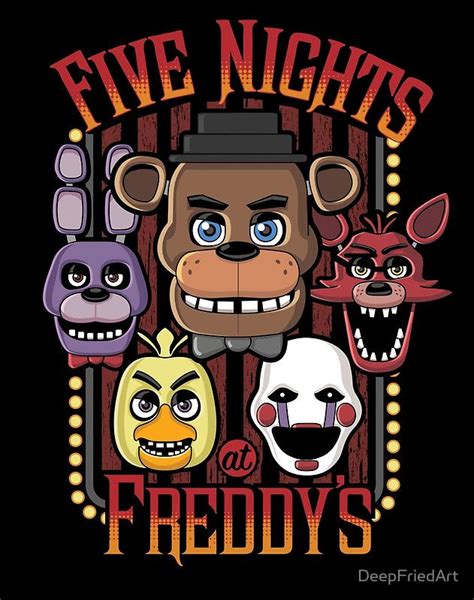 Five Nights At Freddy's Pizzeria Multi-Character by DeepFriedArt | Five ...