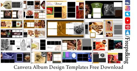 Canvera Album Design Templates Free Download - Freepsdking.com