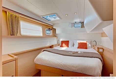 Catamaran Interior Spiridakos Sailing Cruises - Santorini Yachts