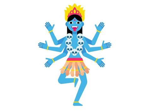 Kali | Cartoons vector, Vector illustration, Cartoon