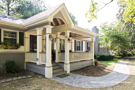 Porch Roof Designs | Front Porch Designs | Flat Roof Porch