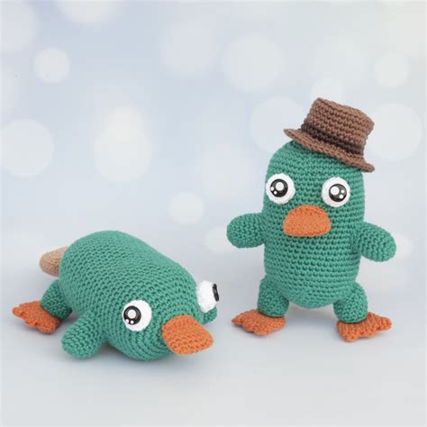 2 in 1 Perry Platypus and Agent: Crochet pattern | Ribblr