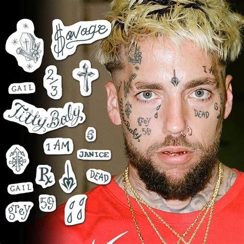 Scrim Temporary Tattoos Face Set Suicideboys Temporary Tattoos / Scrim ...