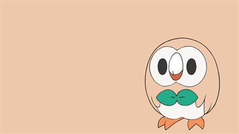 Rowlet wallpaper by Ehero47 on DeviantArt