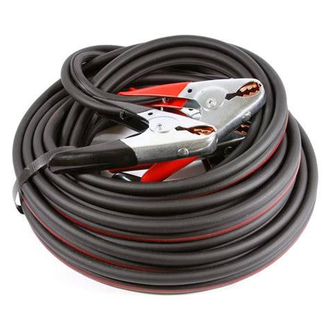 Forney 20 ft. 4-Gauge Twin Cable Heavy Duty Battery Jumper Cables-52872 ...