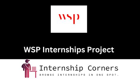 WSP Internships 2024 - WSP Career - Internship Corners