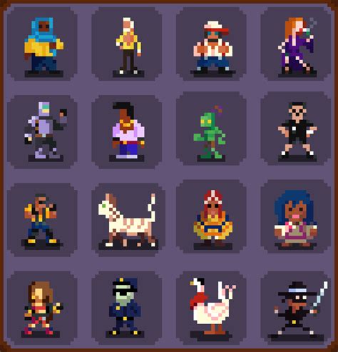 Pixel Art Character Study - 16x16 by PapaPoncho on DeviantArt