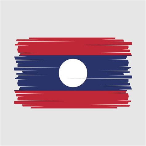 Laos Flag Vector 21974900 Vector Art at Vecteezy