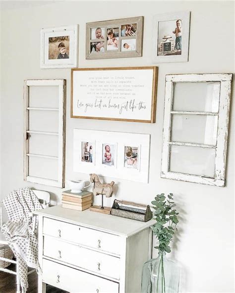 White Dresser With Rustic Farmhouse Décor - Soul & Lane