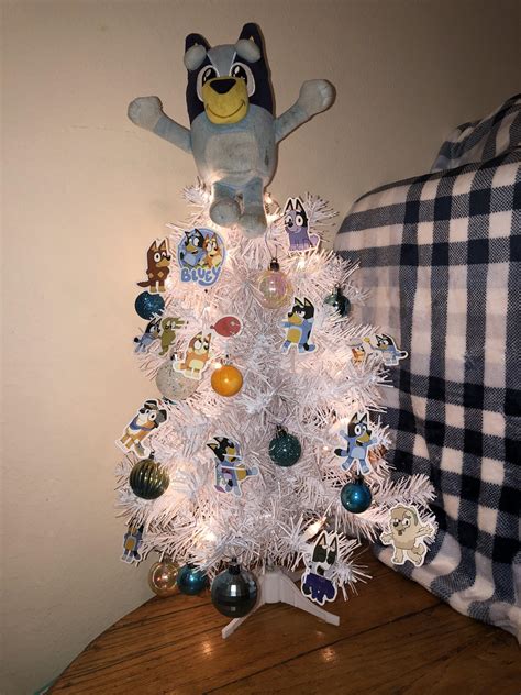 Made a mini Bluey tree for Christmas for my daughter’s playroom! : r/bluey