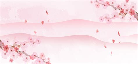 Background Jepang Sederhana Cherry Blossom Tema Ilustrasi Latar ...