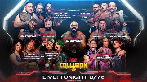 AEW Collision Results (6/17/23): CM Punk Returns