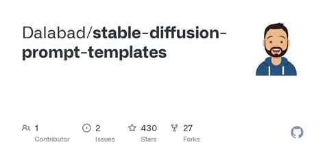 Issues · Dalabad/stable-diffusion-prompt-templates · GitHub