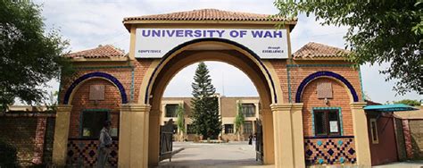 University of Wah Admission 2021 - HitPakistan