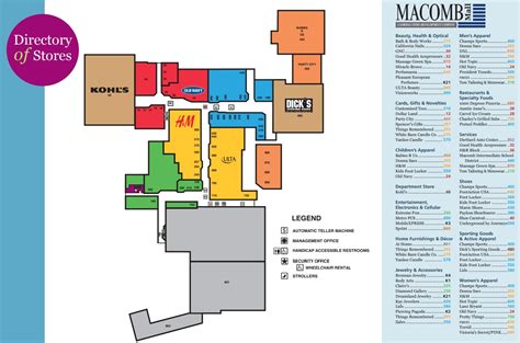 Macomb Mall (55 stores) - shopping in Roseville, Michigan MI 48066 ...