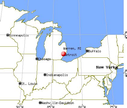 Warren, Michigan (MI) profile: population, maps, real estate, averages ...