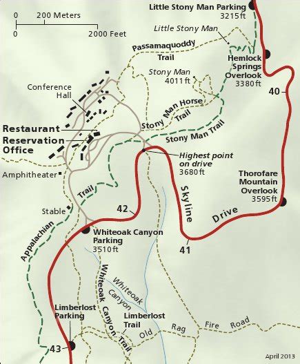 Map Of Shenandoah National Park – Verjaardag Vrouw 2020