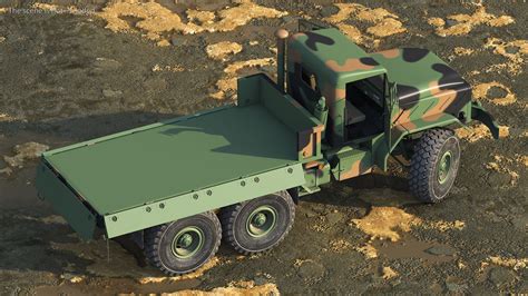 M939 Military Cargo Truck Green Rigged 3D Model $179 - .max - Free3D