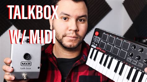 How To Use A Talk Box With MIDI Keyboard - YouTube