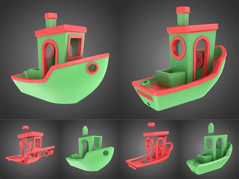 #3DBenchy for dual- and multi-part color 3D printing – #3DBenchy