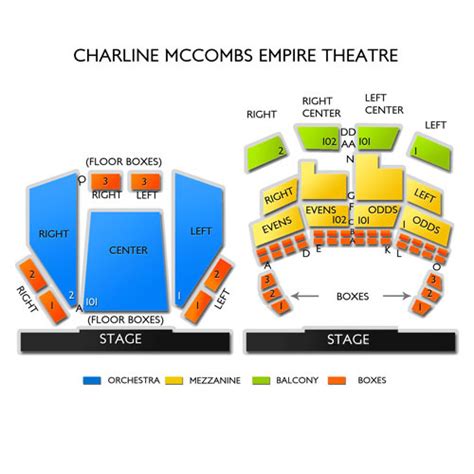 Empire Theater Seating Chart - Theater Seating Chart