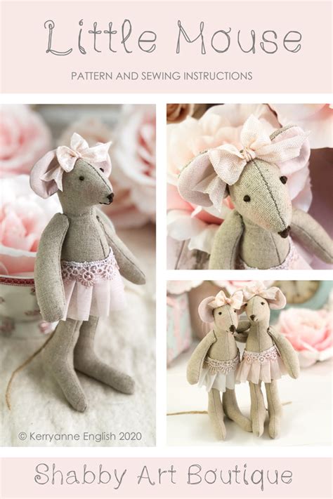 The Sweetest Little Mouse That Will Melt Your Heart - Shabby Art Boutique