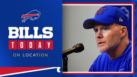 Bills Today | Sean McDermott shares Bills injury updates ahead of ...