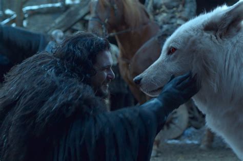 Game of Thrones series finale: Jon reunites with Ghost the direwolf - Vox