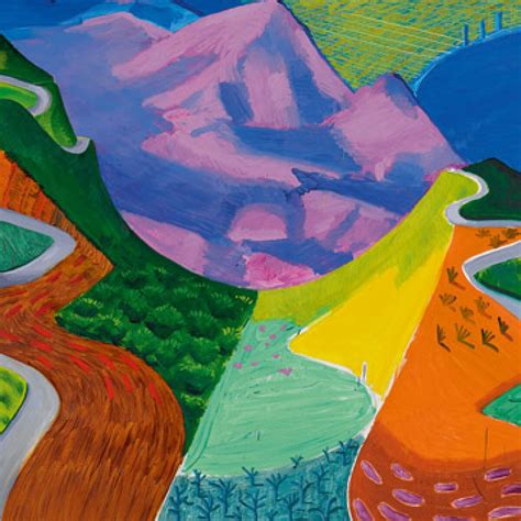 David Hockney Scores 2 Auction Records, Including His Kaleidoscopic ...