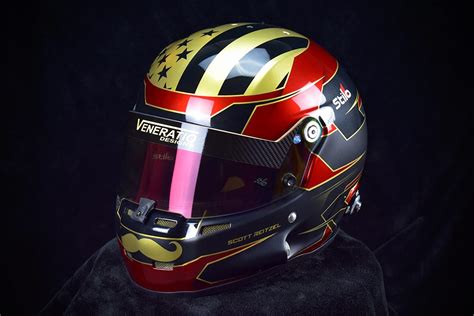 Custom Painted Stilo ST5GT | Racing Helmets by Veneratio Designs