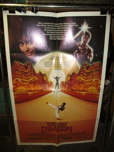 ORIGINAL VINTAGE 27x40 THE LAST DRAGON Movie Poster | #3877224461