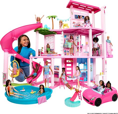 Barbie Dreamhouse 2023 doll house playset - YouLoveIt.com